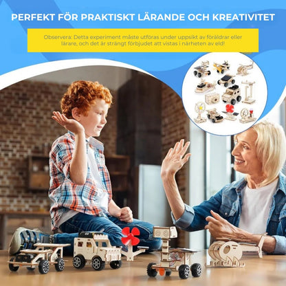 Robotbyggsats som inte kräver verktyg