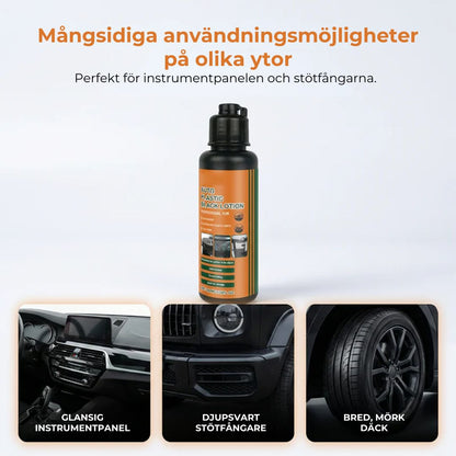 Polermedel för plast i bilar