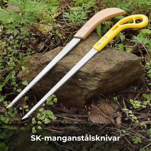 Bärbar handsåg för utomhusbruk