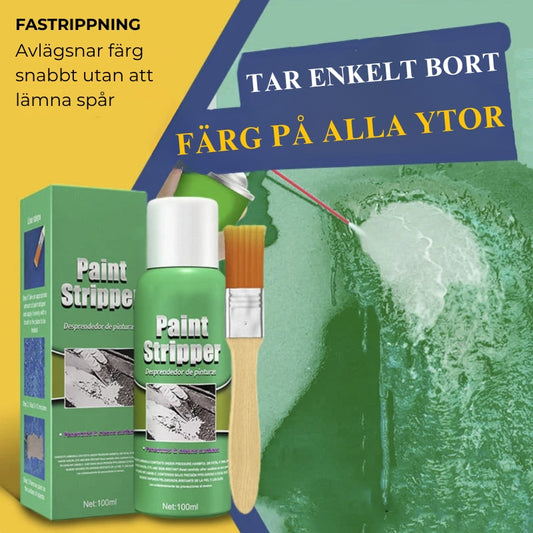Snabbverkande färgborttagningsmedel