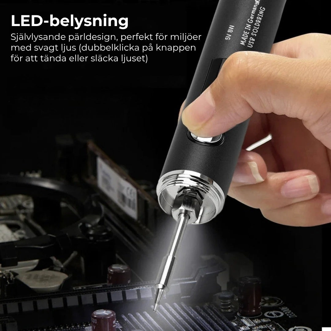 USB-laddningsbar Lödpenna