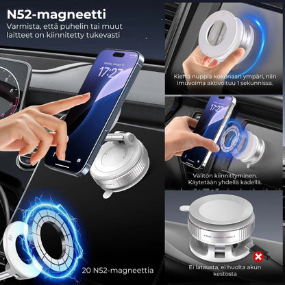 Magnetisk telefonhållare för bilen