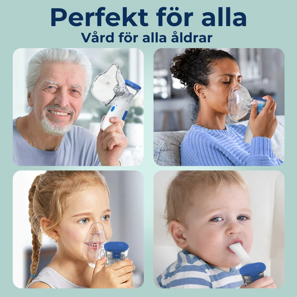 Airomed™ - Bärbar nebulisator