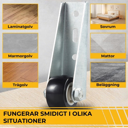 Svänghjul för Möbler och Dörrar | 2-pack