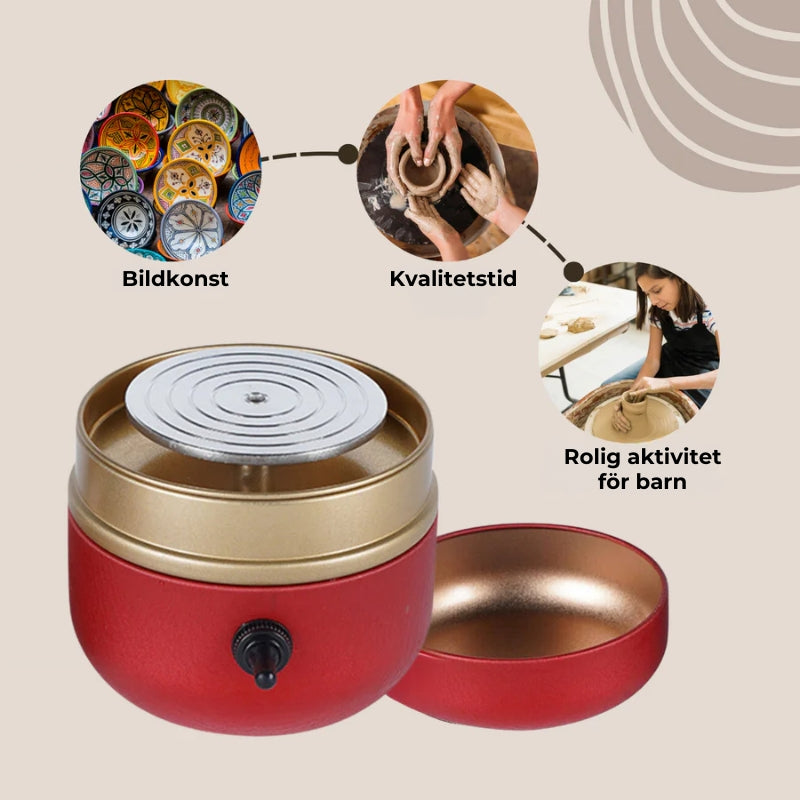 Poterio™ | Bärbar keramikmaskin