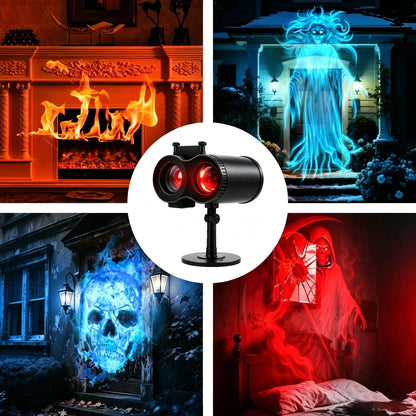 HalloweenProjektor | 10 unika HD-projektionsmönster
