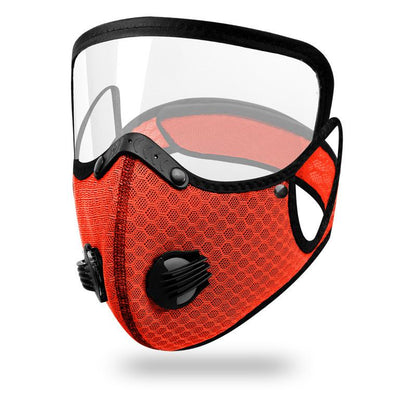 Ansiktsmask med kolfilter