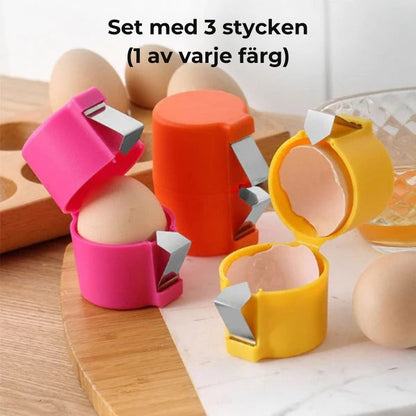 🎉Äggskalare och hållare