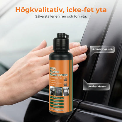 Polermedel för plast i bilar