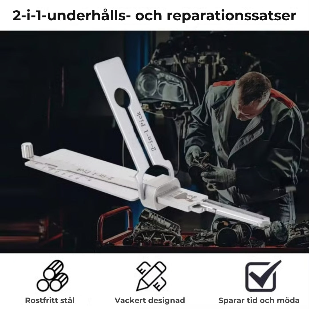 Dyrkset i rostfritt stål