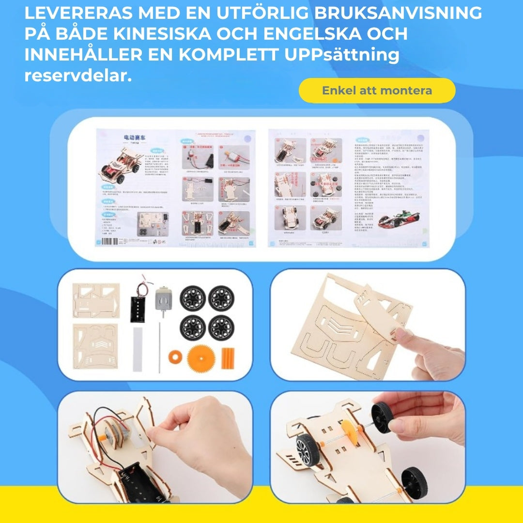 Robotbyggsats som inte kräver verktyg