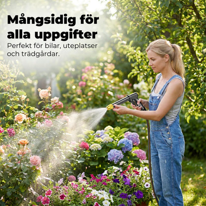 Högtrycksvattenpistol – tillbehör till din trädgårdsslang