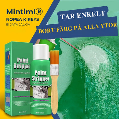 Snabbverkande färgborttagningsmedel