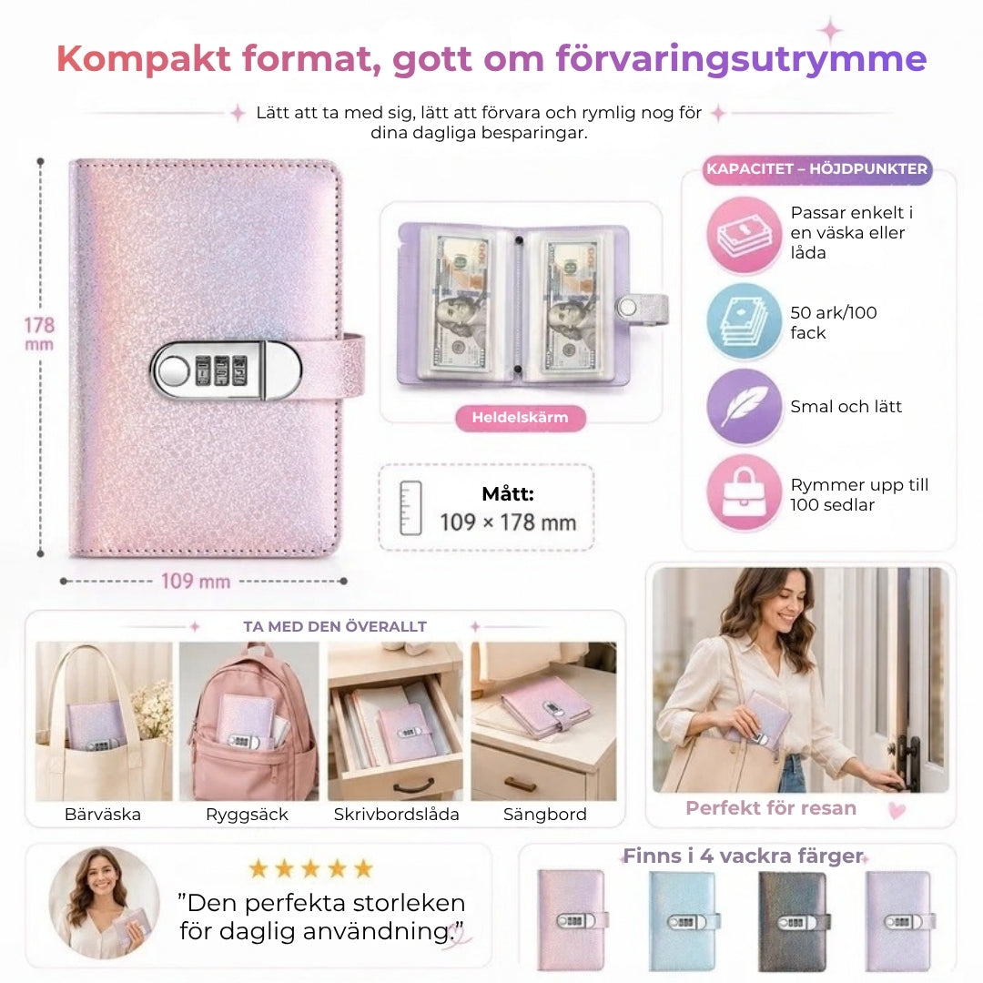 Sparkonto med kodlås