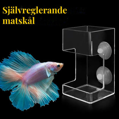 Skräpfri Matningsskål för Akvarium