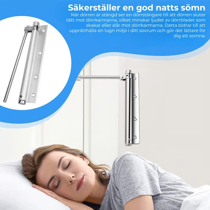 Självstängande dörrgångjärn