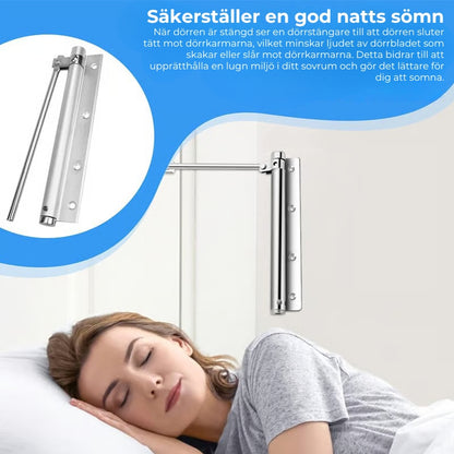 Självstängande dörrgångjärn