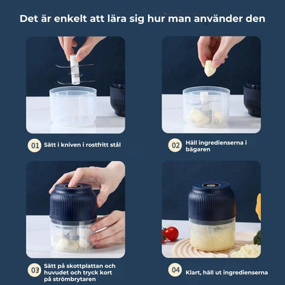 Bärbar mini-matberedare
