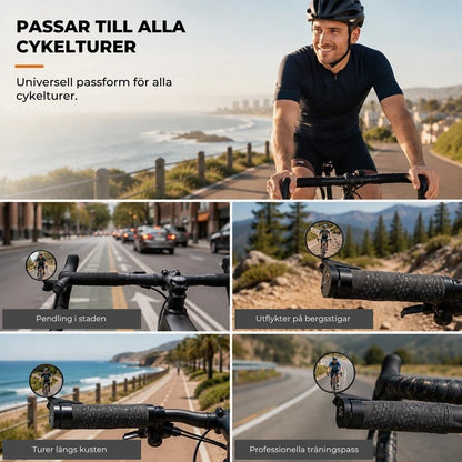 Smart Cykelspegel | 360°