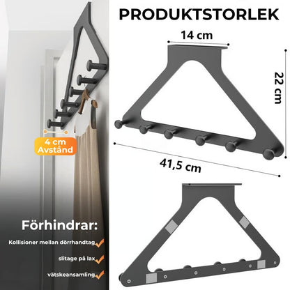 🏠 Dörrhängare i kolstål