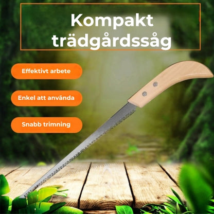 Bärbar handsåg för utomhusbruk