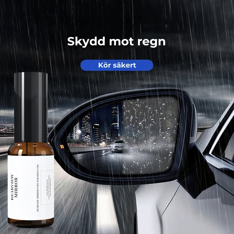 Vattenavvisande spray för bilrutor