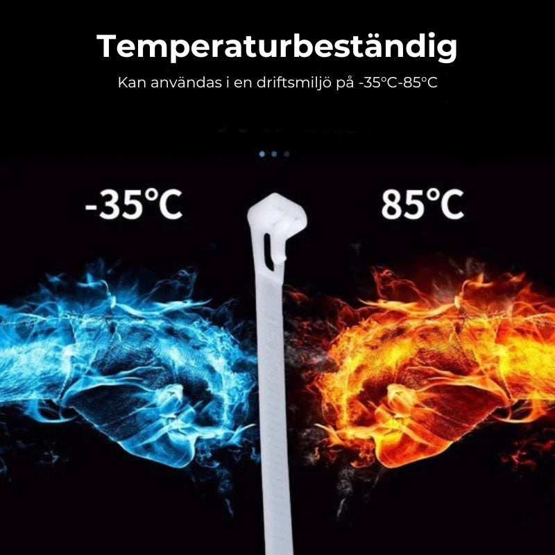 Återanvändbara buntband (30 st)