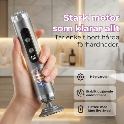 Elektrisk fotslipmaskin med 5 hastigheter