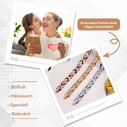Magnetiskt koppararmband