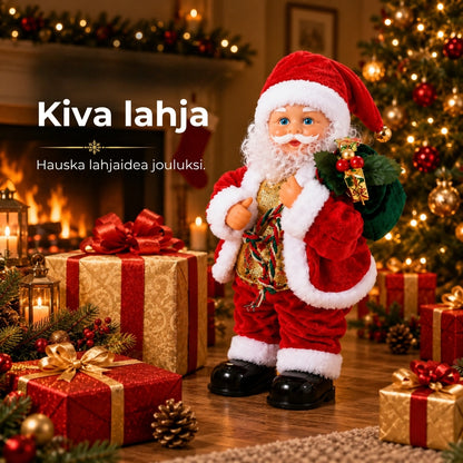 Dansande jultomte med musik