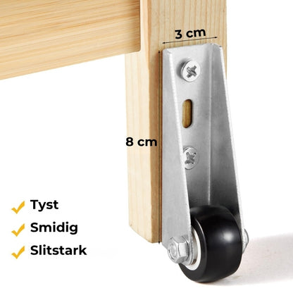 Svänghjul för Möbler och Dörrar | 2-pack