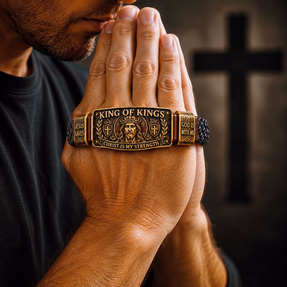 Armband med Andligt motiv för män