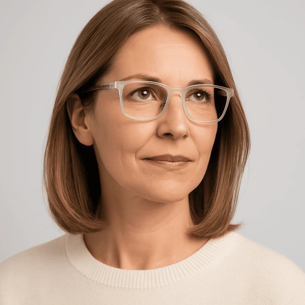 Multifokala glasögon med självtonande glas