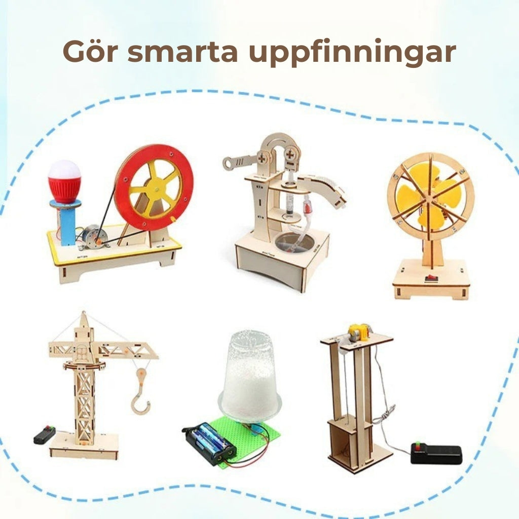 Kreativa tekniska leksaker – STEM