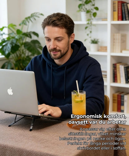 3-i-1 hopfällbar magnetisk elektronikställning
