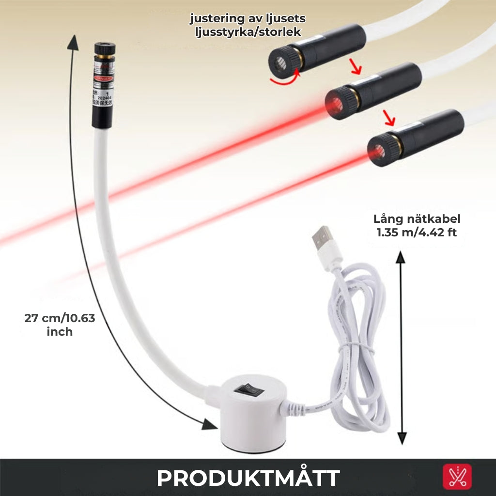 ✨Infraröd positioneringslampa för symaskiner