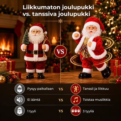 Dansande jultomte med musik