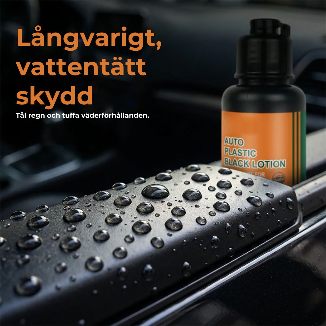 Polermedel för plast i bilar
