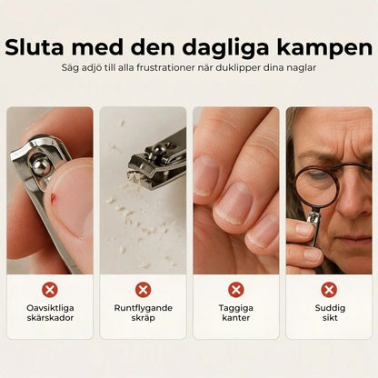 Elektrisk nagelklippare och nagelfil
