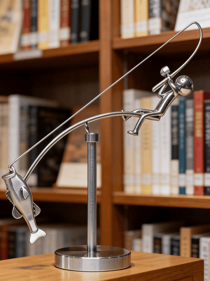 🎣 Designad skulptur av Fiskare - Limited Edition