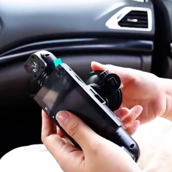 360° bilkamera – 4 linser med mörkerseende och loop-inspelning 📹