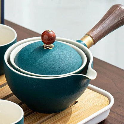 🔥Anti-spill vridbar tekanna