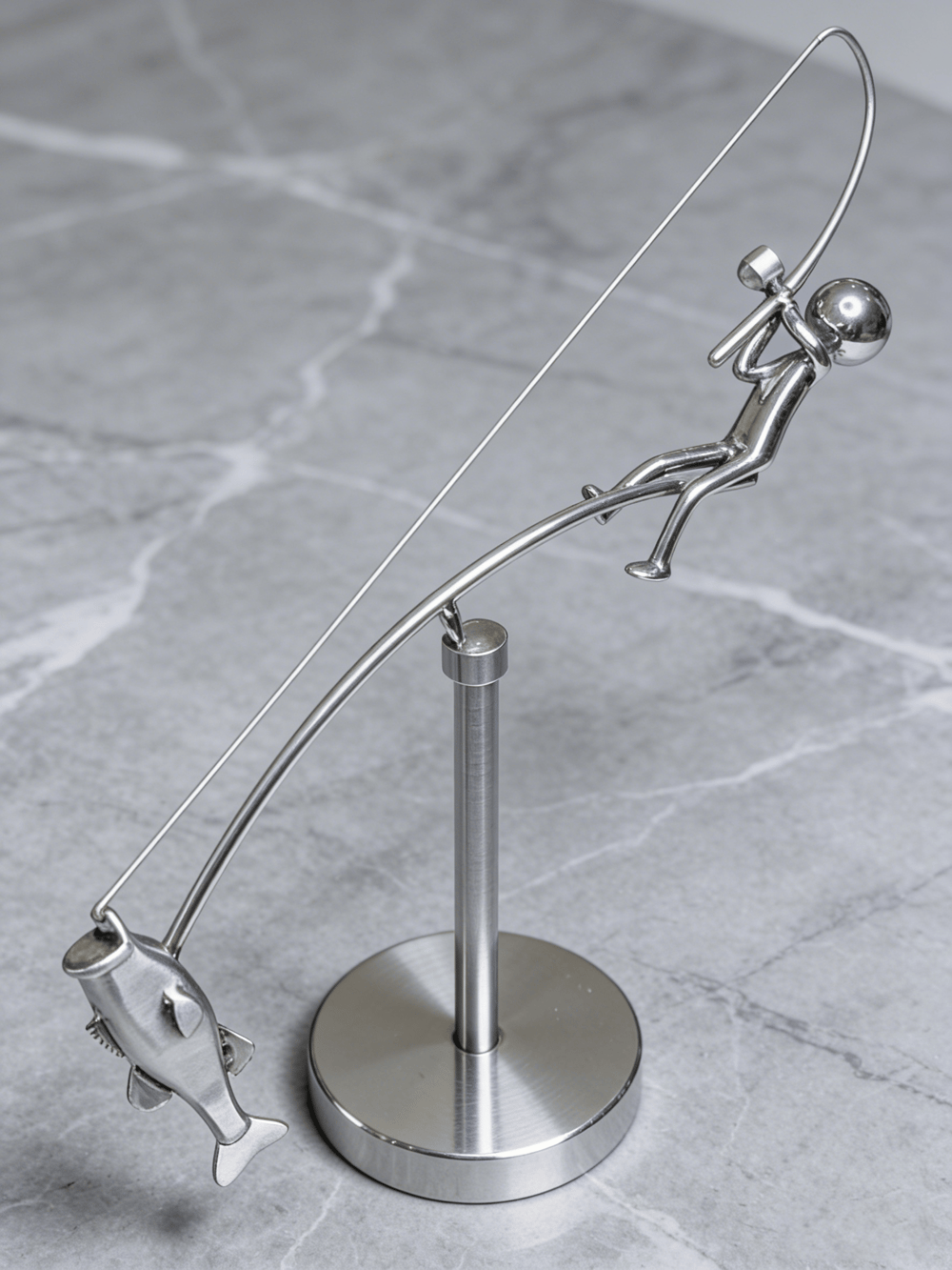 🎣 Designad skulptur av Fiskare - Limited Edition