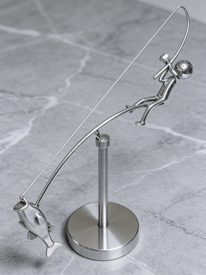 🎣 Designad skulptur av Fiskare - Limited Edition