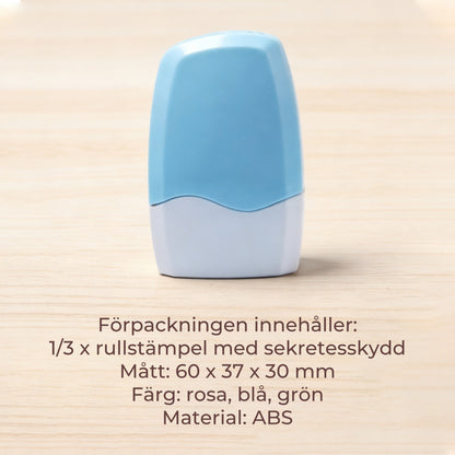 🔒 Sekretesstämpel | Skydda paket och dokument 📦✏️🎁