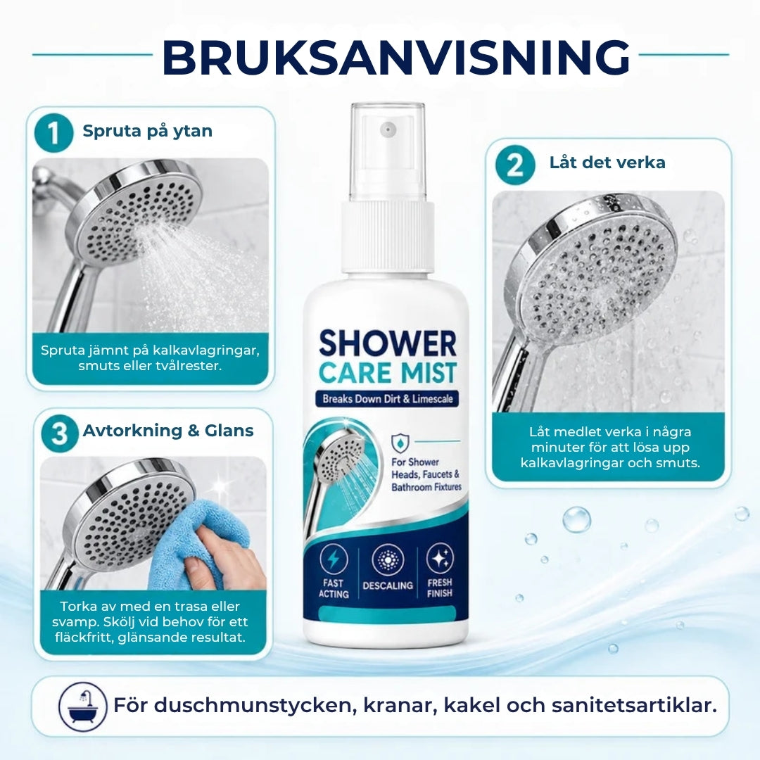 Snabbverkande avkalkningsspray