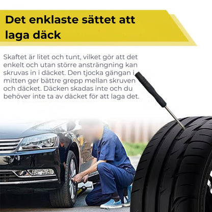 🔩Set med däckreparationsspikar i två storlekar | 60 Styck
