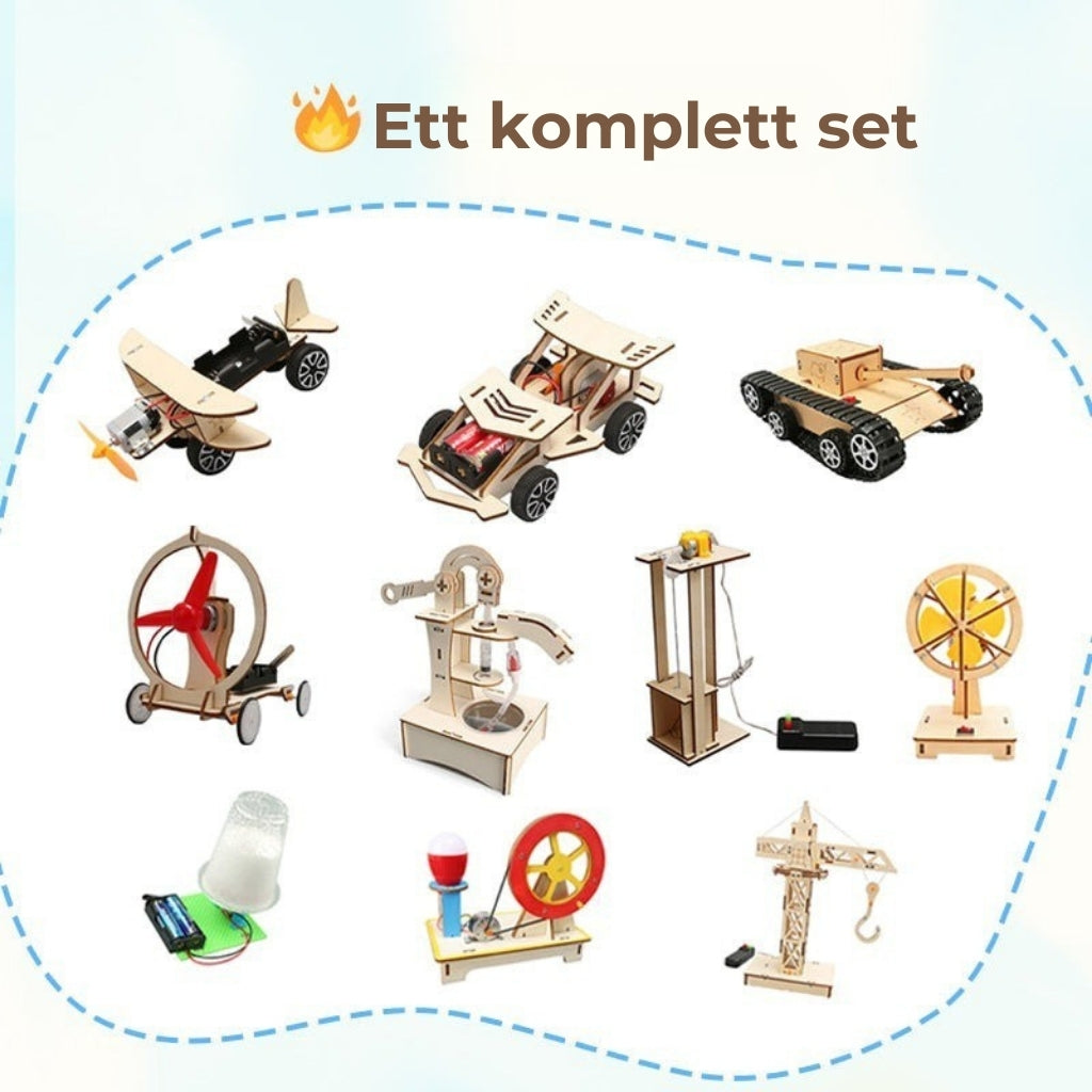 Kreativa tekniska leksaker – STEM