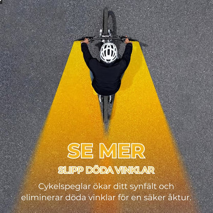 360° vridbar och justerbar cykelspegel