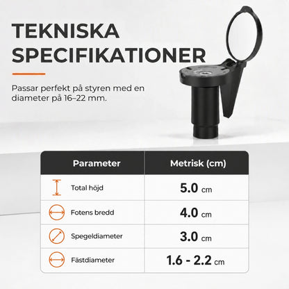 Smart Cykelspegel | 360°
